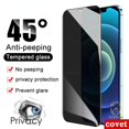 thumbnail image 1 of 4Pcs Antiespía Vidrio Templado Cubierta Completa Anti Espía Privacidad Protector De Pantalla Privado 2PACK Película De Teléfono De-compatible Para 14 13 12 11 Pro MAX X XS XR 6, 1 of 4