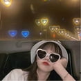 thumbnail image 4 of Lunettes de Soleil en Forme de Cœur pour Fête Rave Amour Rose, 4 of 9