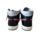 thumbnail image 4 of Ni - ke Ni - ke Air Jordan Sneakers Women's Size 11 Black Gray Red 1 Mid College Classic, 4 of 5