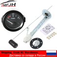 thumbnail image 1 of Ad 2" 52mm Fuel Level Gauge Car Meter With Fuel Float Sensor White Led Light Black Rim Automotive Gauges 12v Modification Parts, 1 of 1