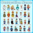 thumbnail image 4 of Muñecos de fieltro blando Simgoing, 28 unidades, Community Helpers, 4 of 6
