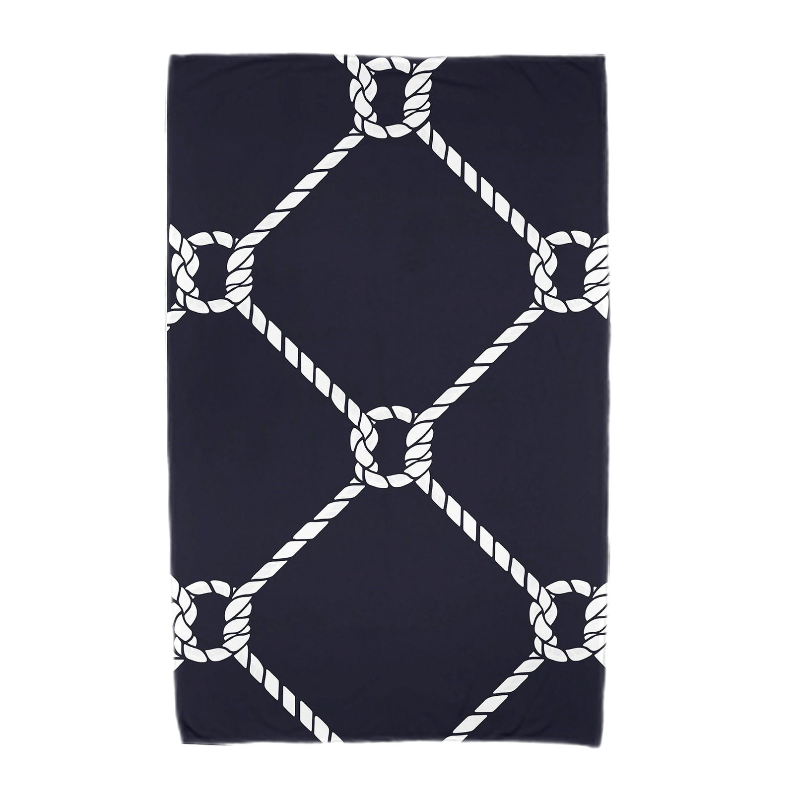 Simply Daisy 30" x 60" Ahoy! Geometric Print Beach Towel