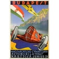 thumbnail image 3 of Vintage Apple Collection 17x24 Black Modern Framed Museum Art Print Titled - Budapest, 3 of 5