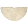 thumbnail image 3 of Northlight Premium-Sized Faux Fur Christmas Tree Skirt - 72" - Cream, 3 of 6