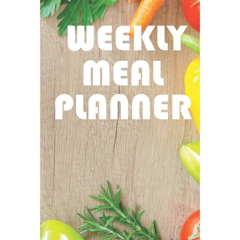Weekly Meal Planner and Shopping List Notebook (Paperback) - Walmart ...