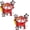 Red, variant on AllWays Plaza Graduation Cap Foil Balloons – 2-Pack Blue “Congrats Grad” Party Decoration, Mylar Graduation Balloons