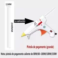 thumbnail image 2 of Barras De Silicon Mayoreo 1.1x24cm Hot Melt Sticks 1kg, 2 of 8