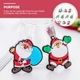 thumbnail image 3 of Jiyike 20 pcs Christmas Keychain Santa Claus Snowman Keychain Christmas Party Favors, 3 of 10