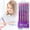Purple, variant on 6 Pcs Retractable Erasable Gel Pens, 0.5mm Fine Point Smooth Writing Stationery, Built-In Top Eraser, Thermally Erasable Ink Pens, for Daily Note Taking and Quick Error Correction, Purple
