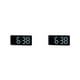 thumbnail image 4 of Reloj despertador digital LED Moyic Indicador de temperatura estilo simple Concha blanca/colorida 2Conjunto, 4 of 6