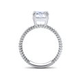thumbnail image 2 of Solitaire Bague de Fiançailles Tressée Lys Sans Pierre Centrale Incluse, 2 of 3