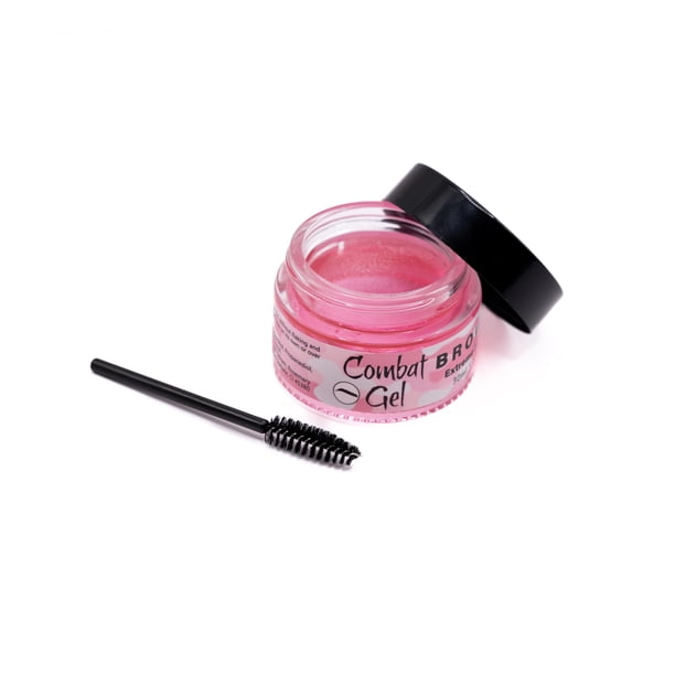 Gel para cejas Combat Gel rosa con fijación extrema