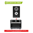 thumbnail image 2 of Combo DISA HOME Parrilla a Gas 2 Quemadores Cristal Templado y Horno con Freidora 23 L 02-02-0-121-6, 2 of 5