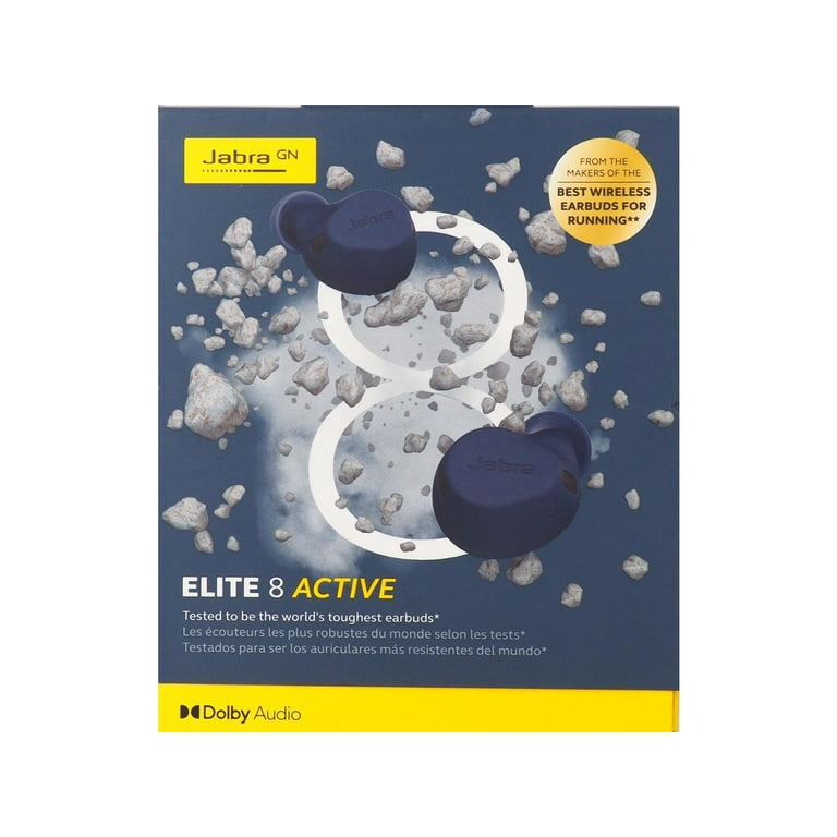 Jabra Elite 8 Active Bluetooth Earbuds, Adaptive Noise Cancelling