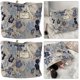 thumbnail image 4 of Cosméticos Con Flores en Relieve Almacenamiento Gran Capacidad para Acampar () Color Azul 2 Uds., 4 of 7