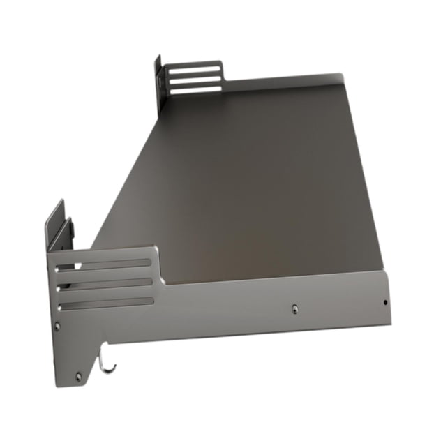 Estante para microondas, montaje en pared, estante de pared para horno microondas, soporte para horno microondas de acero al carbono para utilidad de