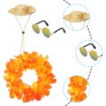thumbnail image 2 of Summer Porch Goose Trajes Con Gafas para El Césped Jardín () Naranja, 2 of 8