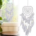 thumbnail image 5 of Modern Boho Art Wall Hanging Featuring a Unique Hollow Heart Design for Stylish Home, 5 of 5