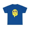 thumbnail image 2 of Purple eye smiley face graphic t shirt Unisex Heavy Cotton Tee, 2 of 8