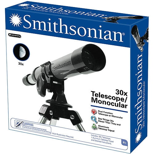 Smithsonian 30x Telescope & Monocular, 1 Each