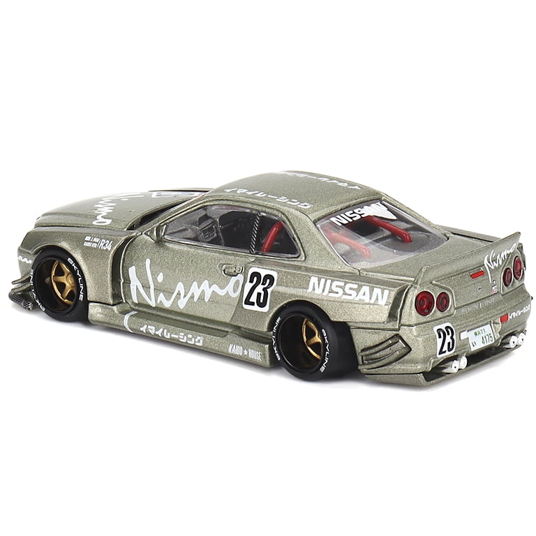 Kaido House x Mini GT Nissan Skyline GT-R R34 V4 - Walmart.com
