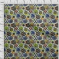 thumbnail image 4 of oneOone Cotton Poplin Lime Green Fabric Floral Sewing Craft Projects Fabric Prints By Yard 56 Inch Wide-25, 4 of 5