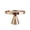 L, variant on Macaroon Display Stand Round Ornate Metal Plateau Round Stackable Cookie Dessert for Celebration