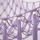 thumbnail image 4 of Hamaca de juguete YKBU de macramé hecha a mano, color morado, para animales de peluche, 4 of 7