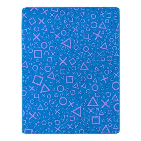 Playstation Pearlescent Drift Kids Silk Touch Throw Blanket 46 x 60 inches