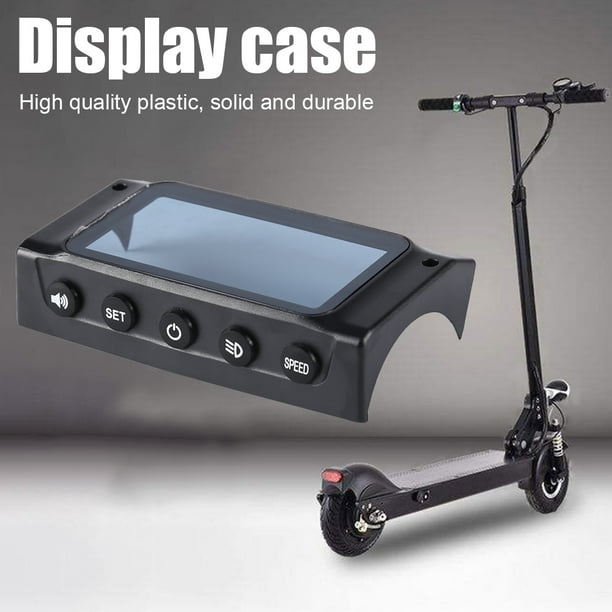 Pantalla de visualización para patinete eléctrico cubierta de Panel de tablero Ehuebsd de plástico para KUGOO S1 S2 S3 piezas de repuesto