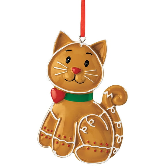 Cat Gingerbread Ornament