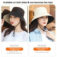 thumbnail image 4 of Harmtty Sun Bucket Hats for Men Women Wide Brim Summer UV Protection Hat for Outdoor Fishing Hiking Camping Beach, 4 of 8