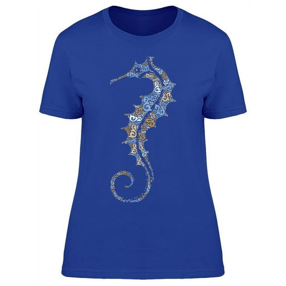 Hippocampus Seahorse Pose T-Shirt Women -Image by Shutterstock, Female 3X-Large