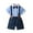 C, variant on Sngxgn Boy's 2 Piece Outfits Print Long Sleeve and Sweatpants Sweatsuits(A,130)
