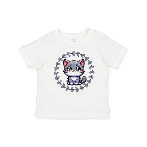 Inktastic Gray Tabby Cat Kitten Girls Baby T-Shirt