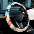 thumbnail image 6 of Flower Butterfly 14.5 Inch Printing PVC Leather Auto Accessories Steering Wheel Cover for Car Wheel Covers, 6 of 6