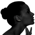 thumbnail image 4 of TINGN 14K Gold Plated Minimalist Suspender Earring CZ Ear Lobe Cuff Stud Earrings, 4 of 6