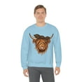 thumbnail image 6 of Highland Cow Hoodie, Cow Farm Sweatshirt , Farm Sweater, Animal Lover Sweatshirt, Leopard Boho Cow, Trendy, Unisex sweatshirt, 6 of 9