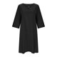 thumbnail image 5 of Gibobby Vestidos Casuales para Mujer Vestido retro de manga siete con cuello en V y botones de color sólido informal para mujer(Negro,M), 5 of 5