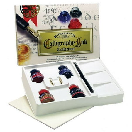 (Price/ST)Winsor & Newton 1190191 Calligraphy Ink Collection Set