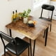 thumbnail image 3 of Qinaqin cm de Profundidadining Mesa para 2 Pequeño Cuadrado kitchen Profundidadinner Set Space Saving Madera Moderno Profundidadinette Anchoith Upholstered de, 3 of 8