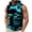 Blue, variant on Men's Camo Workout Hooded Tank Tops Sleeveless Gym Training Hoodies Bodybuilding Muscle Cut Off T Shirt