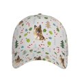 thumbnail image 2 of Kdxio Unisex German Shepherd Dog Pattern Baseball Cap Unisex Washed Classic Adjustable Hat, 2 of 8