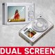 thumbnail image 2 of Cámara digital 4K ultra HD, Pantallas Duales Delanteras y Traseras con Lente Retráctil, zoom Óptico 10x, Viene con una Tarjeta de Memoria de 32GB, Fácil de Manejar para Principiantes, 2 of 8