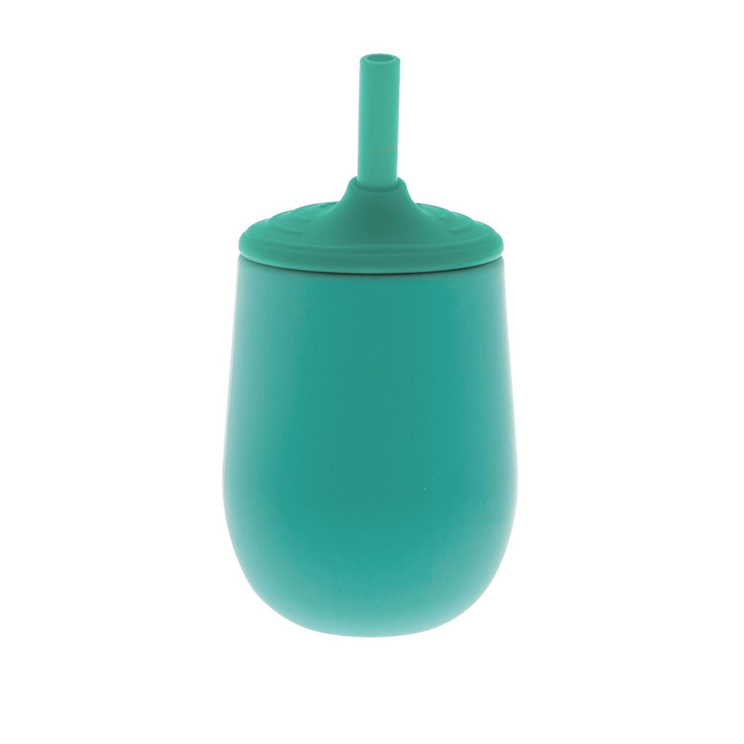 Nûby™ Silicone Sipper First Training Toddler Cup, 100% Silicone with TOUCH FLOW™ Straw - Aqua