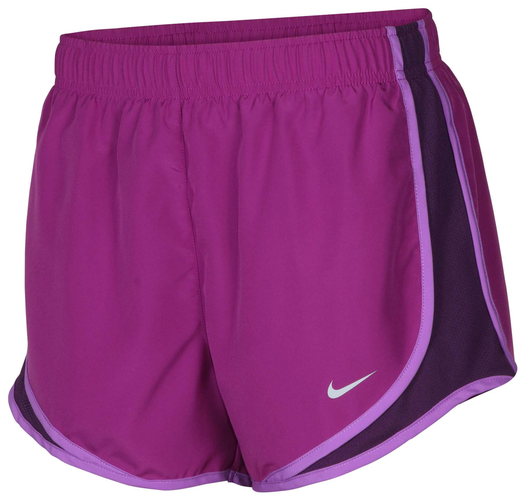 Nike Women s Dri Fit Tempo Running Shorts Bold Berry Night Purple XS Walmart