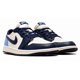 thumbnail image 3 of N I-K-E A i r-Jor-dan 1 Low OG Obsidian UNC CZ0790-400 Men's Size New, 3 of 6