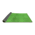 thumbnail image 2 of Ahgly Company Indoor Rectangle Solid Green Modern Area Rugs, 7' x 9', 2 of 4