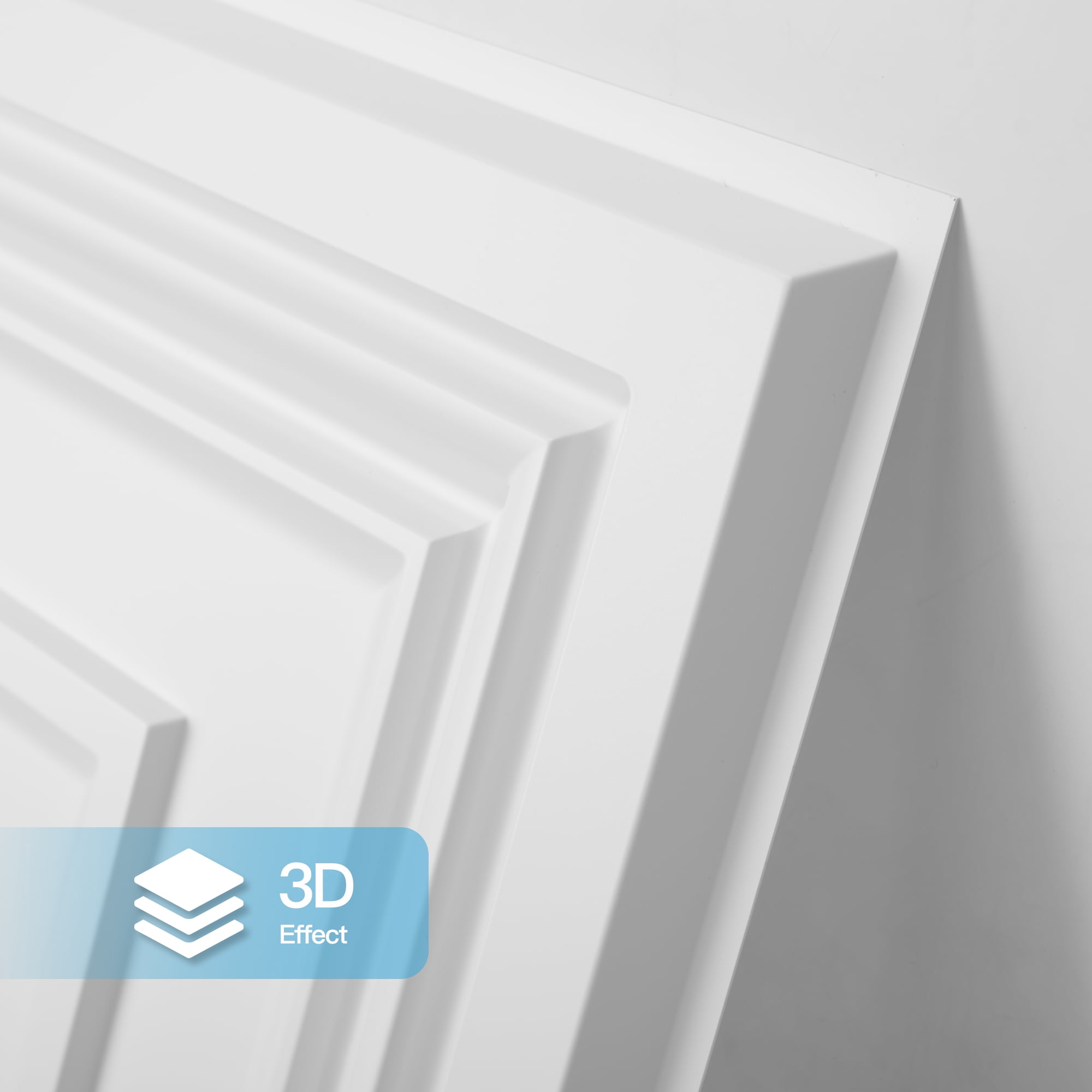12Pcs 2ft x 2ft PVC Drop Ceiling Tiles,Glue Up Ceiling Tile for Home,Office,48 Sq.Ft,White
