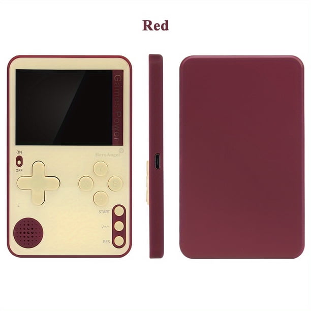 K10 Ultra-thin Handheld Game Console 2.4inch Color Screen Handheld Game Console With 400mAh Rechargeable Battery